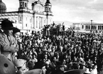 Revolución del 20 de octubre de 1944. / Foto: Colección El Imparcial.