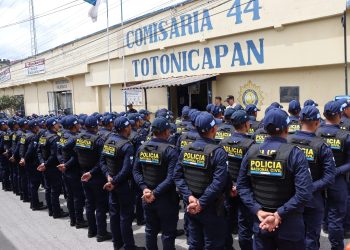 100 nuevos agentes de la PNC refuerzan la seguridad en Totonicapán