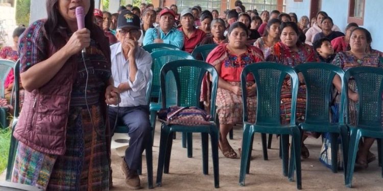 Compromiso de trabajar por el desarrollo integral y el empoderamiento de las mujeres en San Martín Jilotepeque