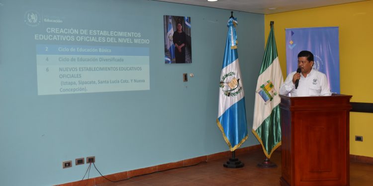 Presentan avances y desafíos en materia de educación y cultura en Escuintla