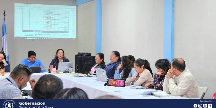 Codesan de Sololá conoce avances de acciones para la seguridad alimentaria