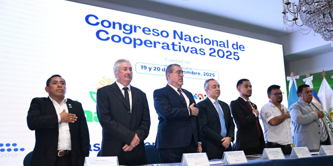 Presidente Bernardo Arévalo participó en el Congreso Nacional de Cooperativas 2025