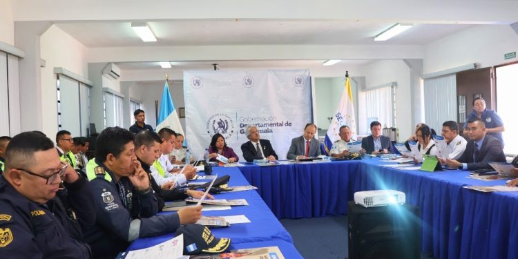 Mesa de Seguridad de Guatemala da seguimiento a las estadísticas sobre criminalidad