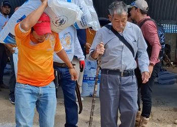 Entregan fertilizantes a campesinas y campesinos de Moyuta y Jutiapa