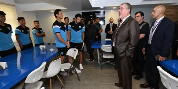 Presidente Bernardo Arévalo envía mensaje a la selección nacional. (Foto: archivo SCSP)