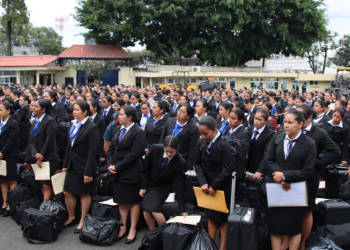 Durante su estancia en las academias, los aspirantes serán capacitados en distintas áreas. / Foto: PNC.