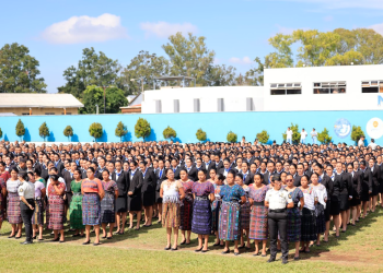 El campo de maniobras de la ESFOP se llena de nuevos aspirantes con el inicio de la 58 promoción policial. / Foto: Noé Pérez