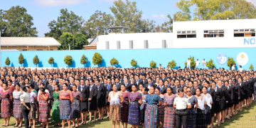 El campo de maniobras de la ESFOP se llena de nuevos aspirantes con el inicio de la 58 promoción policial. / Foto: Noé Pérez