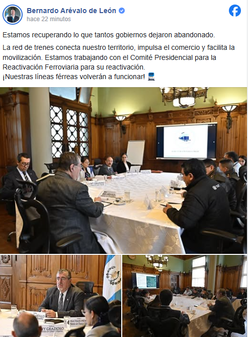 Primera reunión de la Coprefe.