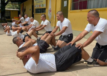 124 aspirantes a brigadistas de Provial se preparan para servir./Foto: Provial.