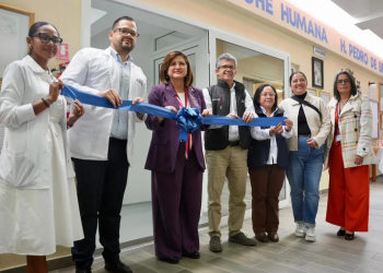 Entregan instalaciones renovadas del banco de leche humana y otros servicios en el Hospital Pedro de Bethancourt. (Foto: MSPAS)