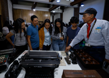 Éxito de participación en la “Noche de los Museos”. Foto: Alex Jacinto.