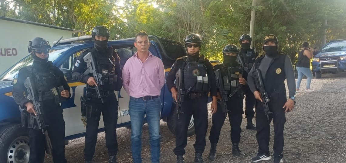Capturan a extraditable número 30 en Petén.