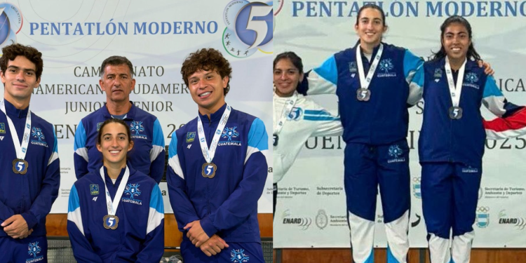 Guatemala arrasa en el Panamericano de Pentatlón Moderno Argentina 2025