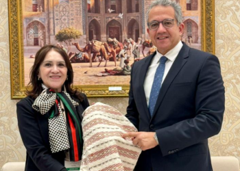 El diálogo bilateral reafirmó el compromiso del país con los valores que impulsa la Unesco y la determinación de Guatemala de seguir contribuyendo activamente en los espacios multilaterales. / Foto: Minex