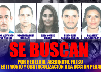 La PNC solicita la colaboración de la ciudadanía para localizar a los prófugos. / Foto: PNC.