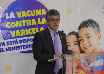 Ministerio de Salud incorpora 500 mil dosis de vacunas contra la varicela. (Foto: MSPAS)