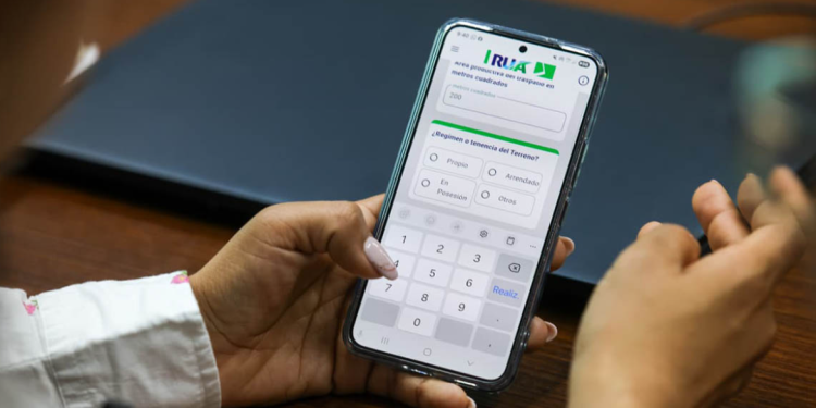 La recopilación de datos se realizará mediante una aplicación móvil que funciona sin conexión a internet. / Foto: MAGA.