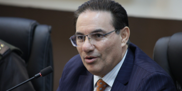 La comparecencia del ministro Villeda ante la Comisión de Asuntos de Seguridad Nacional se desarrolló en un ambiente de diálogo y colaboración institucional. / Foto: Mingob