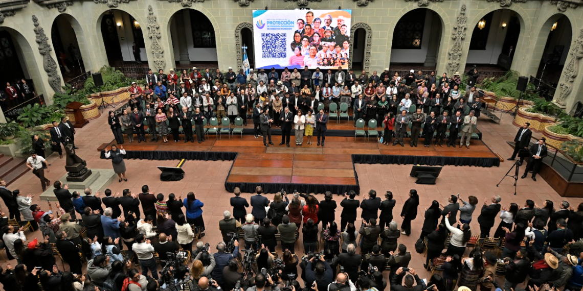 Guatemala lanza su Política Pública de Protección de Personas Defensoras de Derechos Humanos