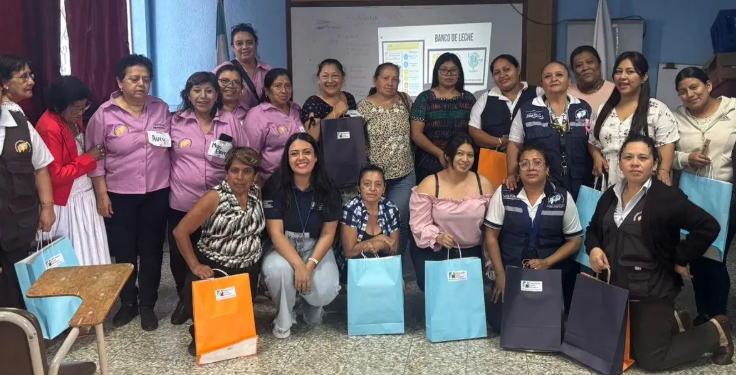 MSPAS refuerza conocimientos sobre lactancia materna. (Foto: MSPAS)