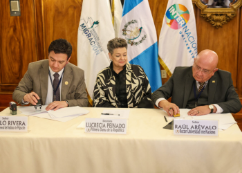 IGM y Universidad InterNaciones fortalece las acciones en favor de las personas guatemaltecas migrantes retornadas. (Foto: IGM)