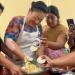 Mujeres emprendedoras de Cobán fortalecen sus capacidades con taller de dulces típicos./Fotos: SOSEP.