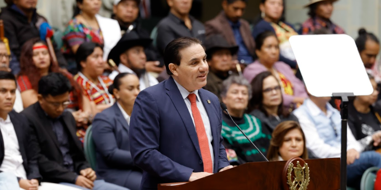 El ministro de Gobernación, Marco Antonio Villeda