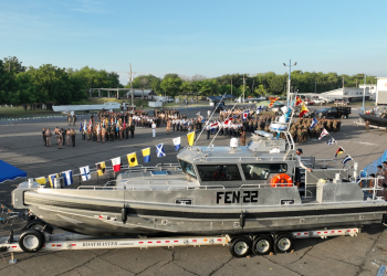 Este fue el equipo donado por Estados Unidos a Guatemala./Foto: Álvaro Interiano.