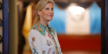 Sofía Helen Rhys-Jones, duquesa de Edimburgo. / Foto: Gobierno de Guatemala.