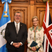 Presidente Arévalo se reúne con la duquesa de Edimburgo./Foto: Embajada Británica.