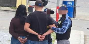La PNC capturó a los tres investigadores de la DEIC en Alta Verapaz. / Foto: Mingob.