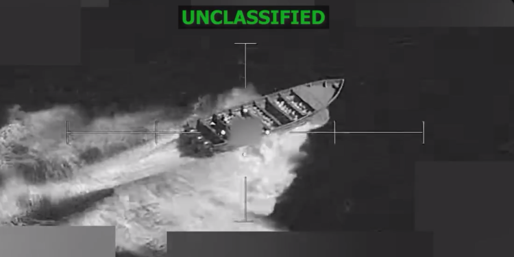 Estados Unidos derriba una embarcación más como parte de su plan Lanza del Sur. / Foto: X @southcom.