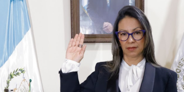 Juramentan a Karina García Ruano como nueva secretaria de Comunicación Social de la Presidencia