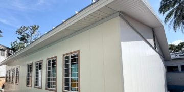 UCEE instala módulo prefabricado en centro de Salud de Santo Tomás de Castilla./Foto: UCEE.