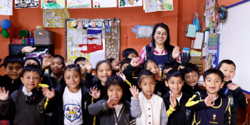 Maestras cierran el ciclo escolar 2025 con importantes avances en el aprendizaje de sus alumnos. (Foto: Analí Camey)