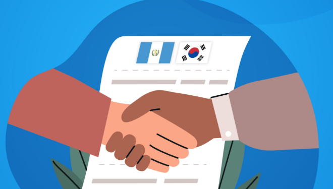 Con tratado de libre comercio, Guatemala abre intercambio comercial con Corea