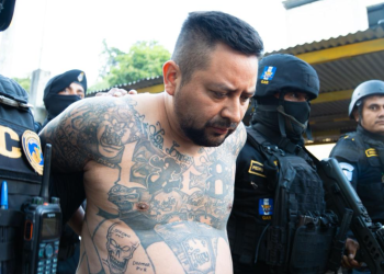 Ever Jonathan Sinay Dinicio, es el quinto de los capturados. / Foto: Mingob