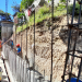 Construcción de muros de contención./Foto: Udevipo.