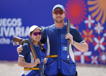 Padilla y Bermúdez visten de oro a Guatemala en los Juegos Bolivarianos 2025