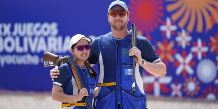 Padilla y Bermúdez visten de oro a Guatemala en los Juegos Bolivarianos 2025