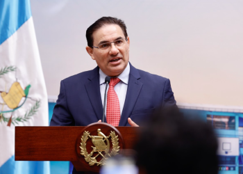 Ministro Villeda detalla plan de seguridad para fin de año./Foto: Analí Camey.