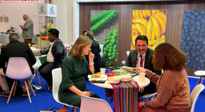 Feria Fruit Logistica. / Foto: Agexport, archivo 2023.