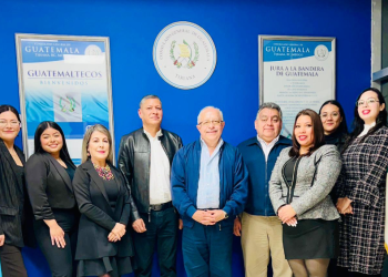 Canciller guatemalteco continúa gira de trabajo en consulados de Tijuana y Ciudad de México. / Foto: Minex.