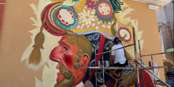 Murales adornan a Santo Domingo, Suchitepéquez./Foto: Inguat.