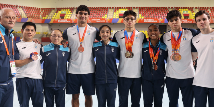 Guatemala brilla en gimnasia artística con una cosecha de nueve medallas en los Juegos Bolivarianos 2025
