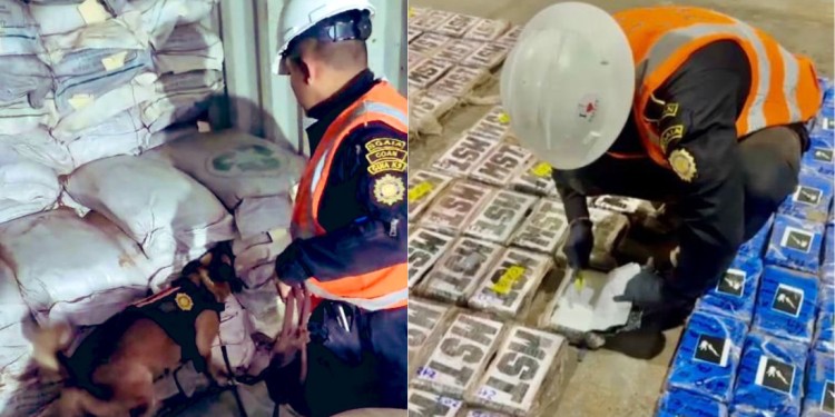 Destacan compromiso binacional en la seguridad portuaria. / Foto: X @usembassyguate.