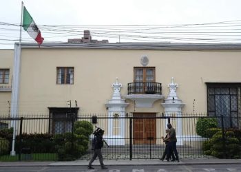 La Embajada de México en Lima, Perú, permanece cerrada desde el lunes.