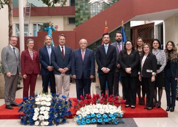 Ministro de Relaciones Exteriores de Luxemburgo efectúa visita oficial a Guatemala. / Foto: Minex.