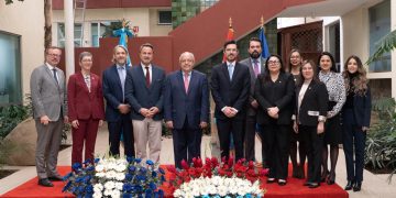 Ministro de Relaciones Exteriores de Luxemburgo efectúa visita oficial a Guatemala. / Foto: Minex.